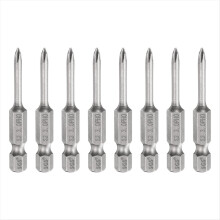 8pcs 0 Screwdriver Bit PH0 1/4inch Hex Shank 2inch