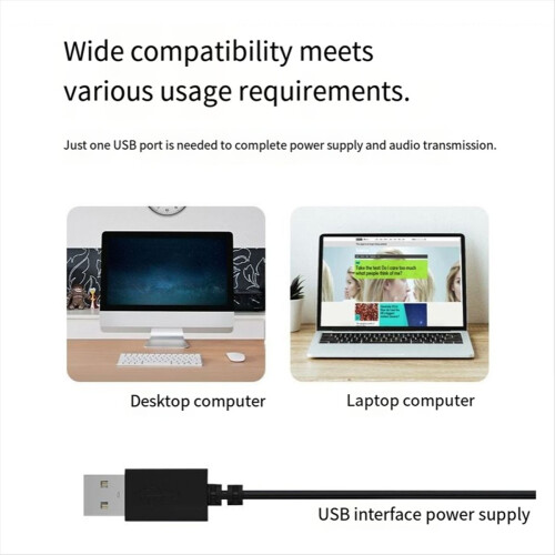 USB Computer Speaker for Desktop Laptop Small Soun 1