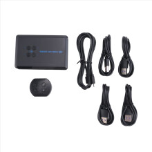 4 Port -Compatible KVM Switch 4K USB Switcher in 1