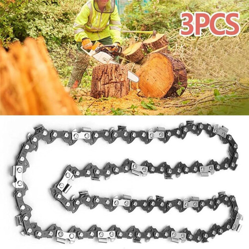 3Pcs 14 Inch Semi Chisel Chainsaw Chain for MS170 2