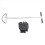 Garden Trimming Scraper Half Moon Shape T-Grip Han 3