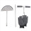 Garden Trimming Scraper Half Moon Shape T-Grip Han 4