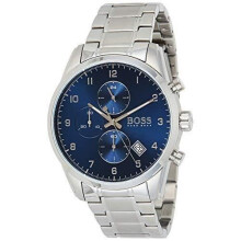 Quarzarmbanduhr - Hugo Boss - 1513784 - Armband Edelstahl - Blauer Ziffernblatt - 5 ATM