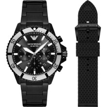 Emporio Armani AR80050 Diver Chronograph Black Men's Watch