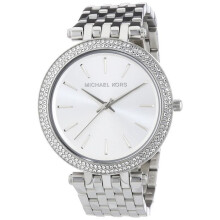 Dameshorloge - Michael Kors - MK3190 - Echt leer - 10 ATM waterdicht - Goud en wit