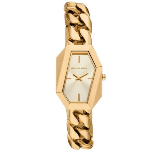 Michael Kors MK4878 Women's Suri Asymmetrical Case Bracelet Strap Watch