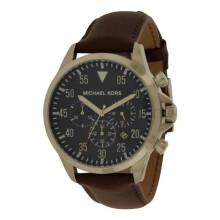 Uhr - MICHAEL KORS - MK8362 - Chronograph - Braun Leder - Datum - Herren