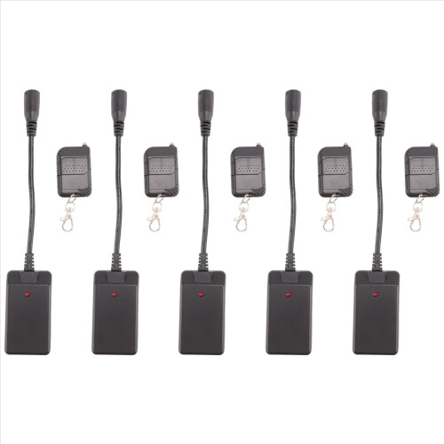 5 Pcs 3 Pins XLR Wireless Remote Control Receiver 1