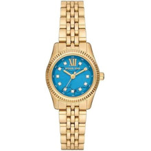 Michael Kors MK4813 Lexington Gold-Tone Blue Dial Women’s Watch