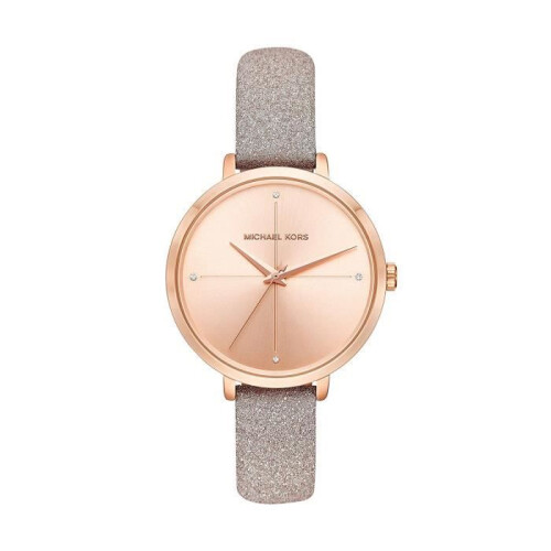 Michael Kors Montre - Michael Kors - Charley - Or rose - Cuir - Quartz