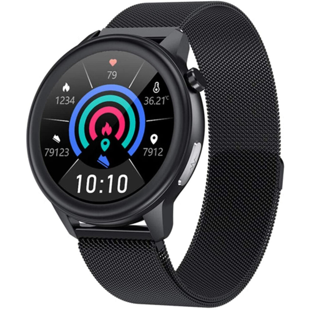 Smartwatch With Ecg And Ppg, 1.3 Inch Full Touch Fitness Tracker, Heart Rate, Temp, Spo2 Monitor 9347817439670