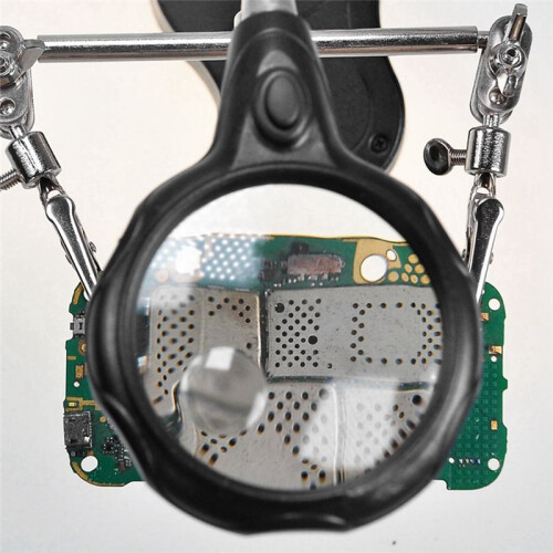 Soldering Iron Table Bracket with Welding Magnifyi 2