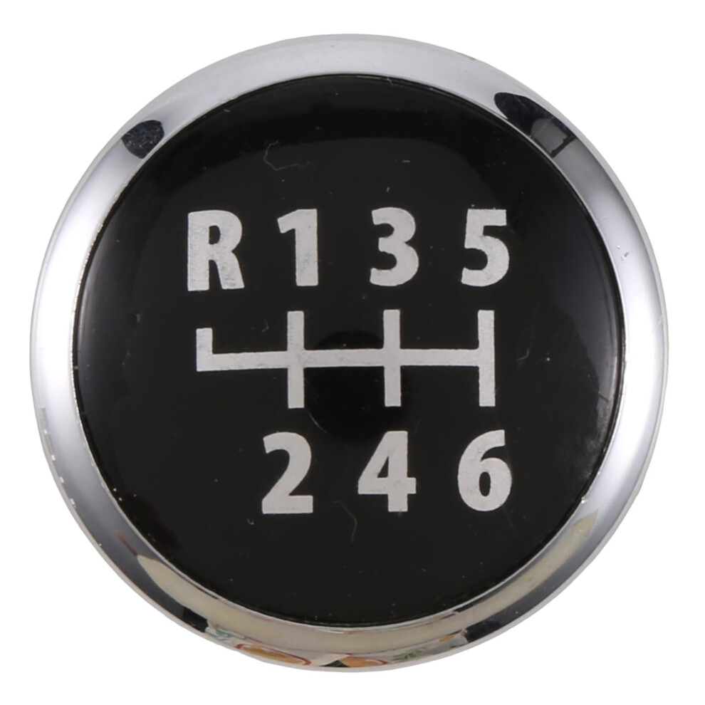 6 Speed Gear Shift Knob Emblem Badge Cover Cap For Vw Transporter T5 T6 Mk5 Mk6 Mk5/Mk6 Compatibility 9347817439885