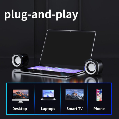 Computer Speakers for PC,Mini with Bluetooth,Suppo 2