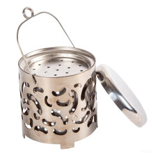 Mini Camping Heater Stainless Steel Portable Tent Heater With Handle For Camping And Hiking