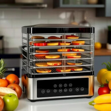 Household Stainless Steel Food Dehydrator For Dried Fruit, Meat And Pet Food