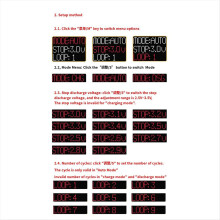 4 Channel 18650 Battery Capacity Internal Resistan