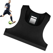 Soccer Tracker Vest GPS Sports Tank For Outdoor Soccer Small Burgundy Trial Included Subscription Required