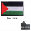 10PCS Palestine Flag Patches Armband Hook Loop Iro 4