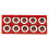 10Pcs 16X3.0mm-30 Inserts Cutters Replacement for 2