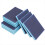 18PCS 60-200 Grit Sanding Sponge Block Set Wet Dry 4