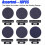 18PCS 60-200 Grit Sanding Sponge Block Set Wet Dry 6