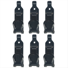 6Pcs Shovel Mount for Roof Rack, Metal Wall Mounti