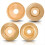 4PCS Angle Grinder Wood Carving Disc Set for 4In o 1