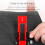 3Pcs Woodworking Tools Ruler-Pocket Ruler Layout T 7