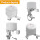 EU Plug,WIFI Smart Water Valve Shut Off Tool Autom 5