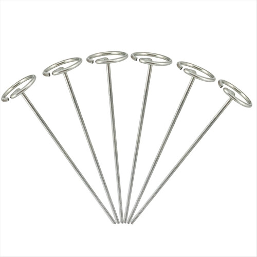 100Pcs 6Inch Garden Staple Anti-Rust Galvanized St 1