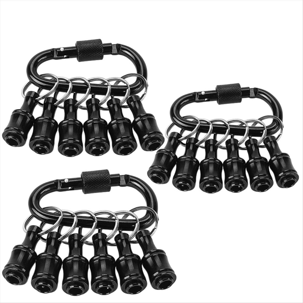 18Pcs 1/4Inch Hex-Shank Screwdriver Bits Holder Qu 4854180856058