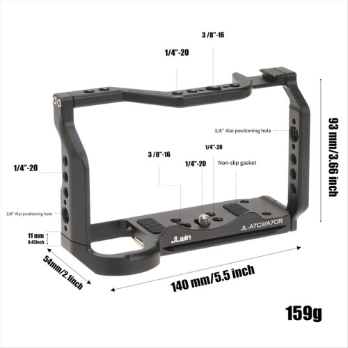 Camera Cage for A7CII A7CR A7C2 Expansion Frame V 2