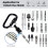 18Pcs 1/4Inch Hex-Shank Screwdriver Bits Holder Qu 4