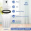 25-Pack Disposable Paint GunCup Liners and Caps Sy 5