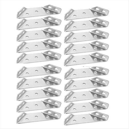 20PCS Universal Furniture Corner Connector, Angle