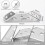 20PCS Universal Furniture Corner Connector, Angle 8