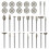 Diamond Burr Set, Rotary Tool Grinding Cutting Whe 1