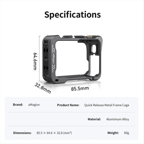 Camera Cage for Pro Quick Release Protective Bord 2
