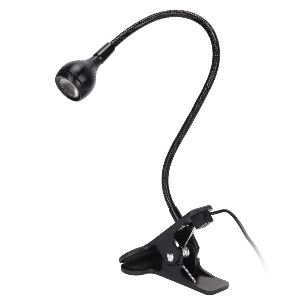 3W USB UV Glue Curing Lamp with Clip & 360 Gooseneck Adjustment