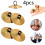4pcs Copper Finger Cymbals Small Belly Dancing Min 2