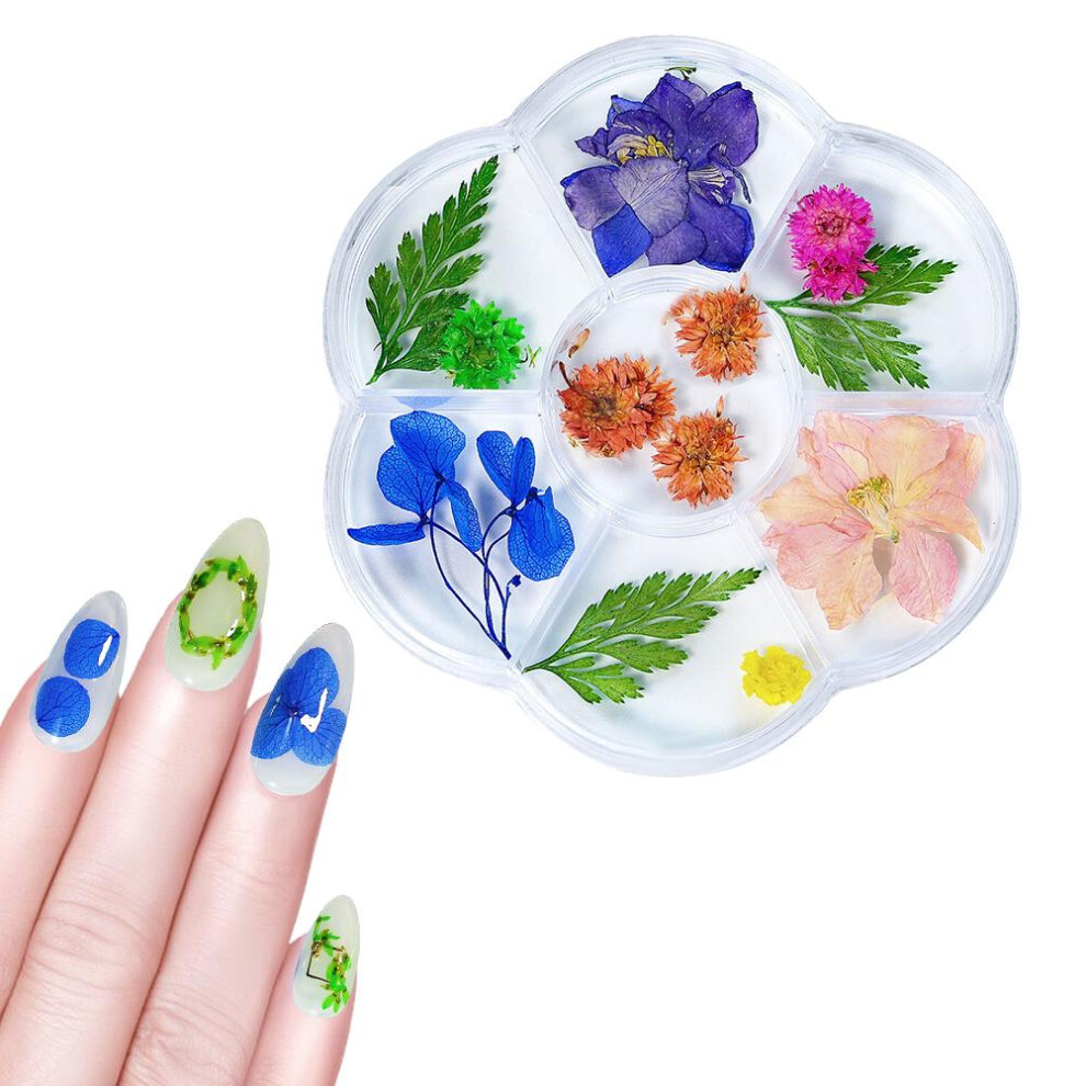 Stunning Flower Nail Charms, Vivid 3D Acrylic Flowers, Cherry Blossom Nail Art For Women's Manicures, Simulation Flower Design, Multipurpose Resin