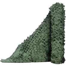 Green Camouflage Net 6x7m, Camo Netting for Hunting Blind, Sunshade Canopy for Camping, Shooting, and Party Decorations