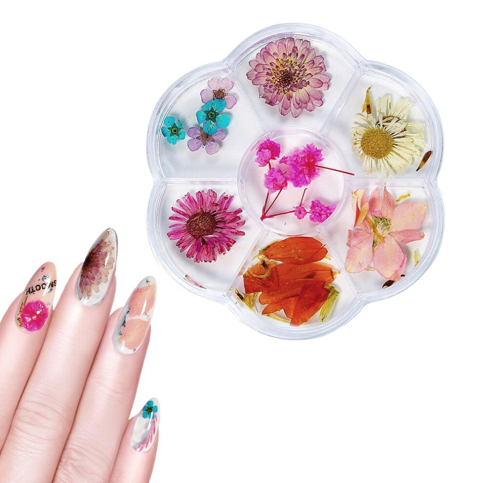 Stunning Flower Nail Charms, Vivid 3D Acrylic Flowers, Cherry Blossom Nail Art For Women's Manicures, Simulation Flower Design, Multipurpose Resin