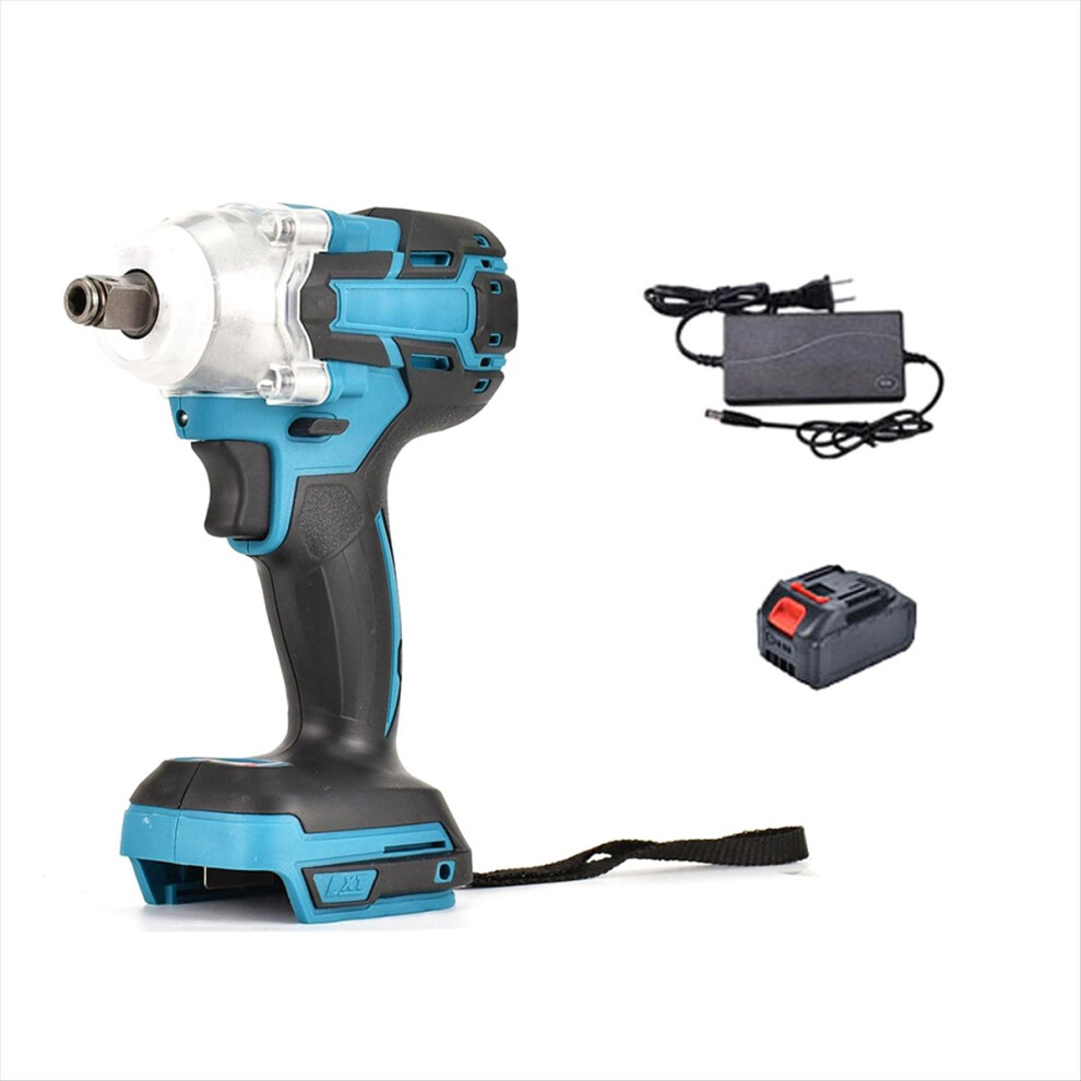 520N.m Cordless Electric Impact Wrench Brushless H 4854180872645