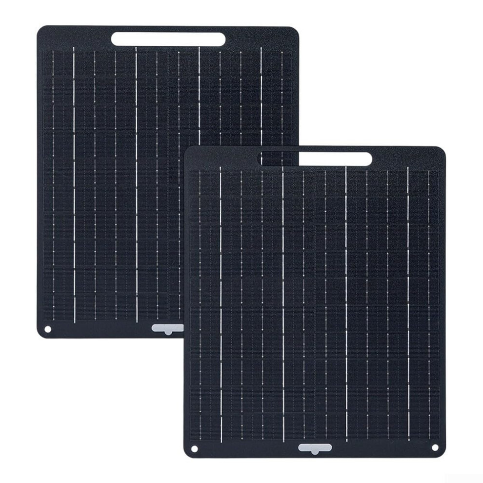 Portable Solar Charger 10W Flexible Monocrystalline Usb Panel For Outdoor Camping Phone (2Pcs) 9199774009294