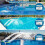 Swimming Pool Fountain Stand Pond Waterfall Fluore 6