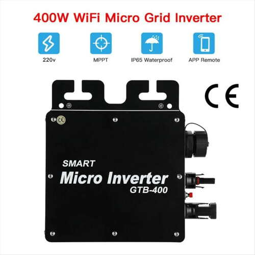 Grid Tie Solar Inverter 400W Intelligent Microinve 2
