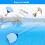Pool Cleaner, Portable Handheld Cleaning Tool with 5