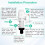 For Aqua Magic V Toilet Water Valve Module Assembl 5